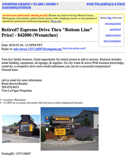 Naughty Monkey for sale on Craigslist