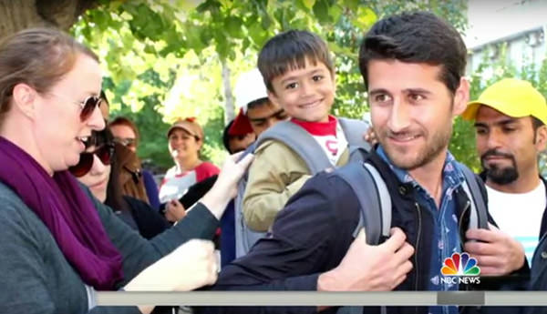 Baby Carriers for Refugees