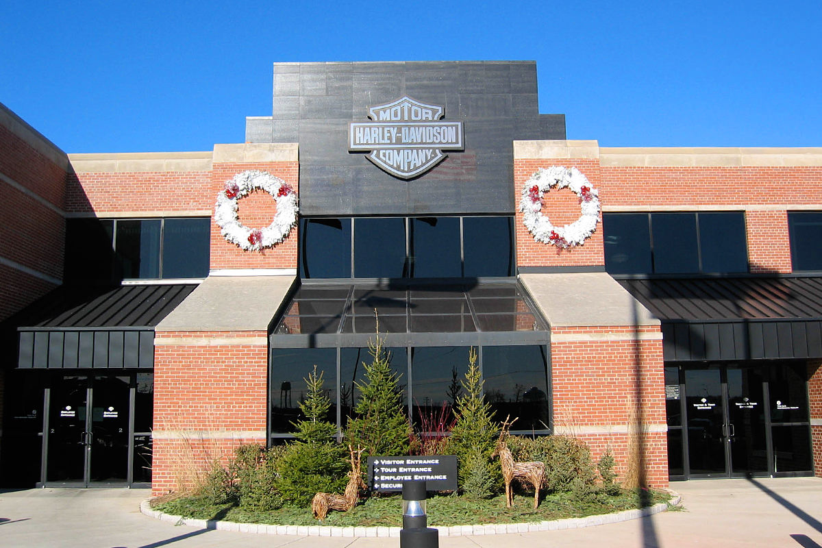 Harley Davidson Plant in Milwaukee, Wisconsin.