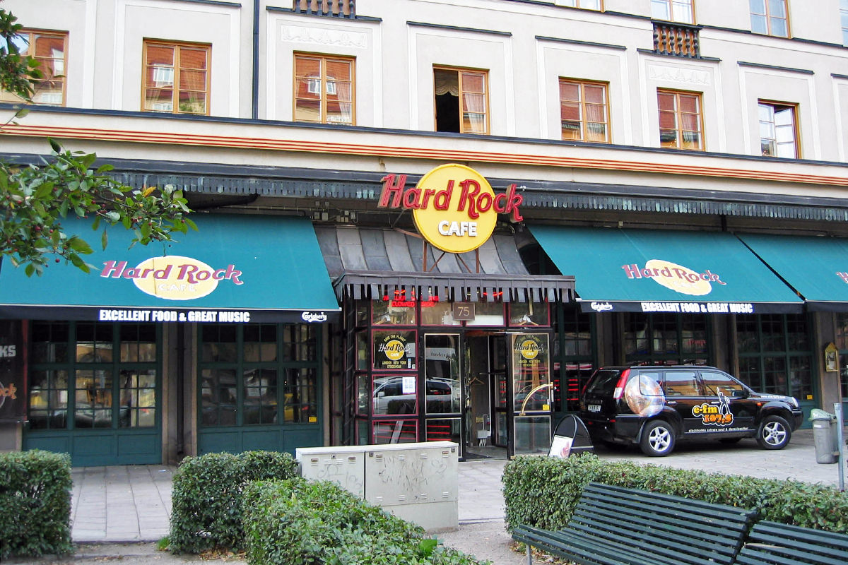 The Hard Rock Cafe in Stockholm