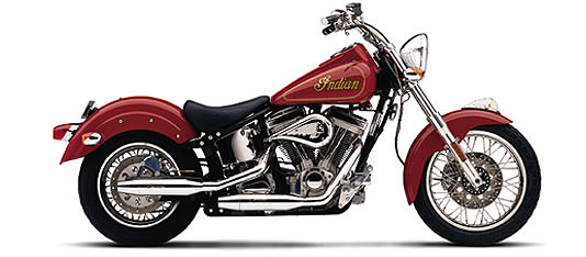 A Beautiful Indian Motorcycle