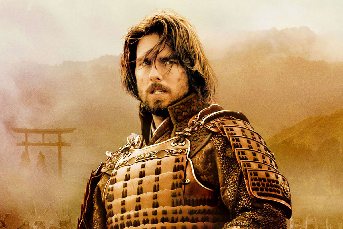 The Last Samurai poster with Tom Cruise.