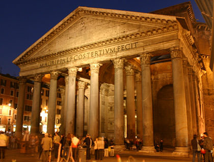 Pantheon at Night