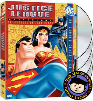 Justice League DVD