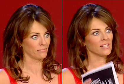 Crazy Elizabeth Hurley