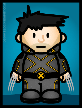 DAVETOON: Lil' Dave as Wolverine