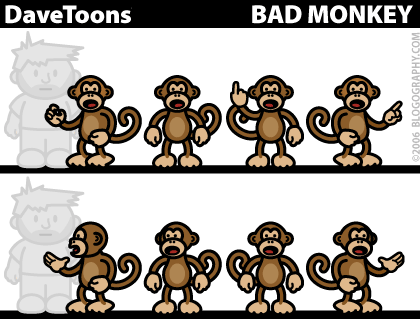 Davetoon Bad Monkey