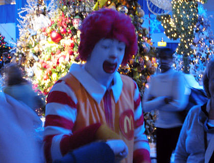 Scary Ronald McDonald