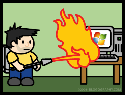 Flamethrower Windows