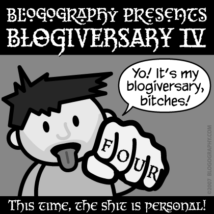 Blogography Blogiversary IV