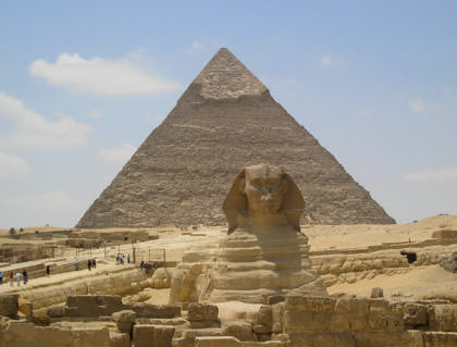 Egypt Sphinx and Pyramid