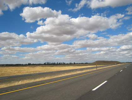Road to Spokane