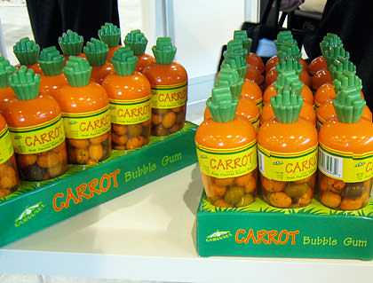 Carrot Bubble Gum!