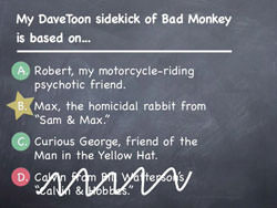 Bad Monkey is based on...