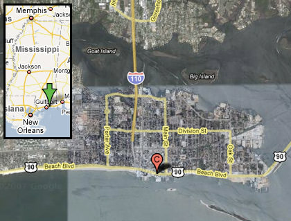 Biloxi Map