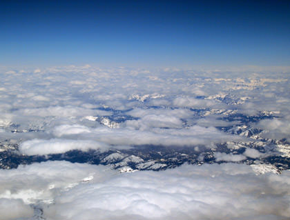 Over Idaho