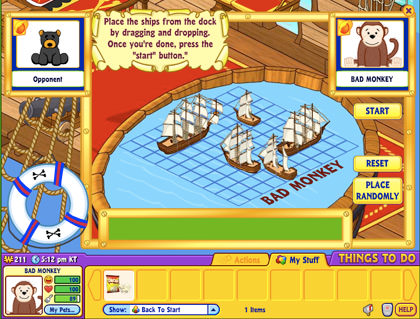 Webkinz Game