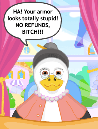 BirdyKinz Bitch says NO REFUND!!
