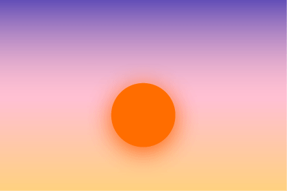 Sunset Drawing