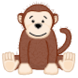 Dave's Webkinz Monkey
