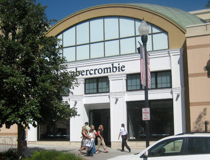A photo of Abercrombie for Kids store.