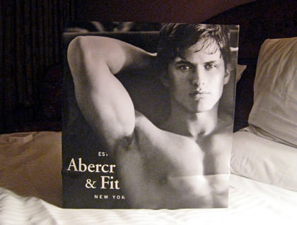 Gay Abercrombie and Fitch bag