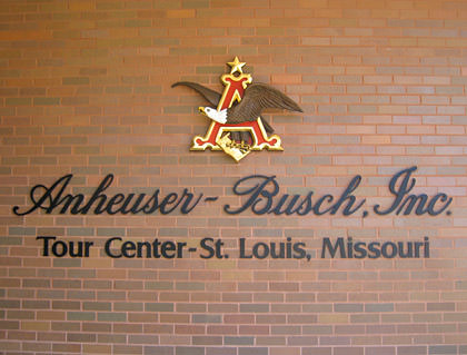 Budweiser Welcome Sign