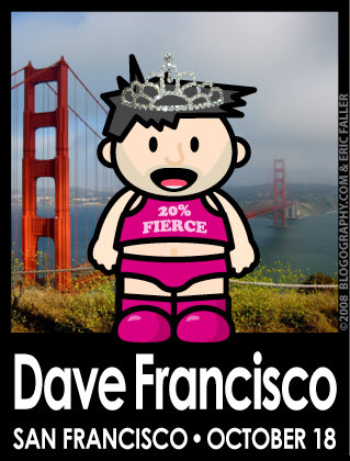 DAVETOON: DaveFrancisco: San Francisco Event on October 18th.