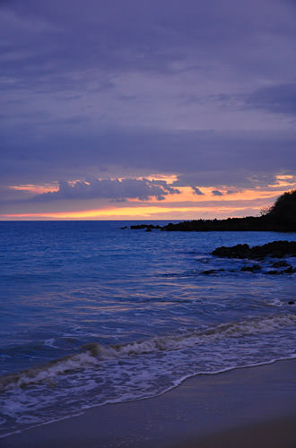 Hapuna Beach Sunset