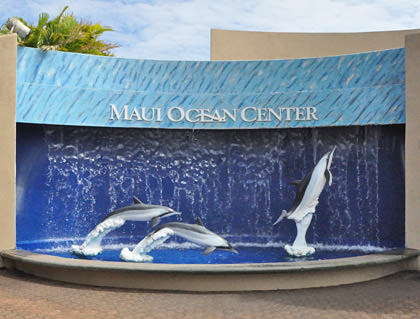 Maui Ocean Center Sign