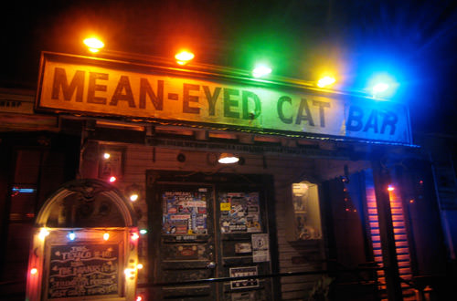 Mean-Eyed Cat Bar Exterior