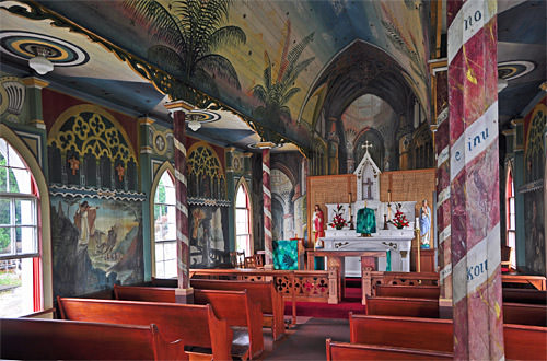 Painted Church Interior