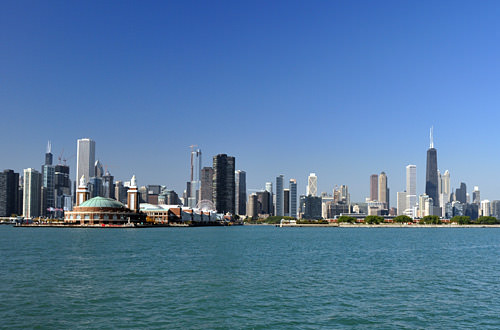 Chicago from Lake Michigan