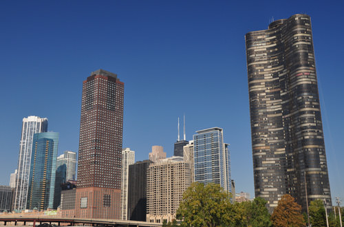 Chicago from The River.