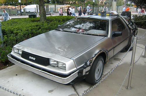 Back To The Future DeLorean