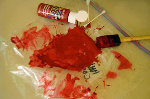 Fake Blood Paint