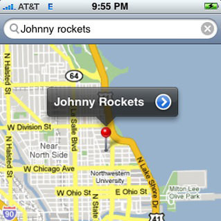 Google Maps iPhone Image