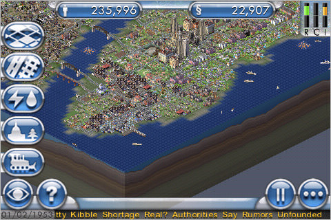 Sim City Screen Capture