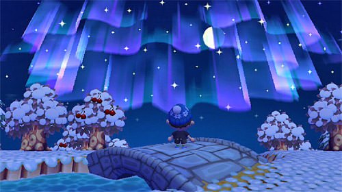 Animal Crossing Aurora Borealis