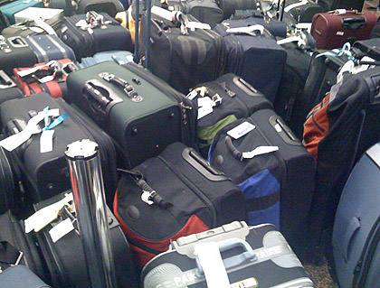 Sea of Luggage!