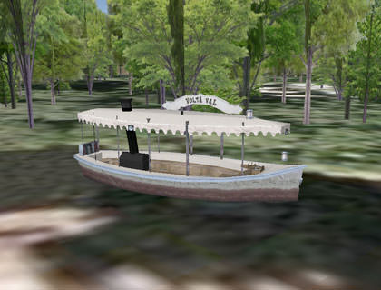 Google Earth Jungle Cruise Boat