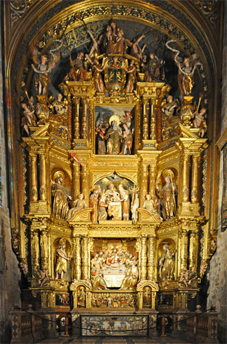 Inside the Palma Cathedral