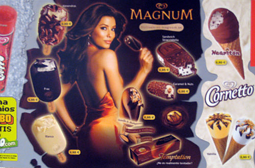 Sexy Magnum Ice Cream Ad