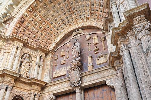 Palma Cathedral Doorway