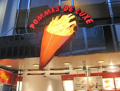 Pommes de Luxe Sign