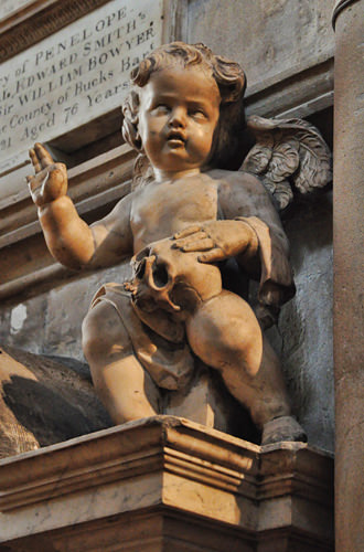 Bath Abbey Statue