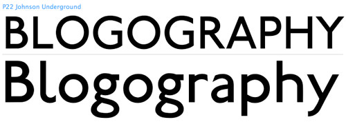 Underground Typeface