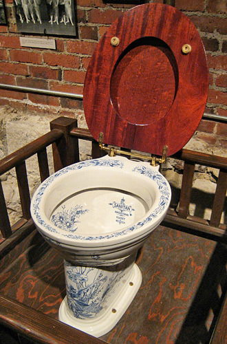 Porcelain Crapper Toilet