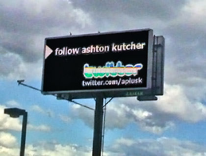 Follow Ashton Billboard