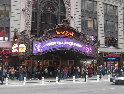 Hard Rock Cafe Times Square